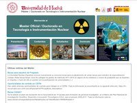 UHU Máster en Tecnología e Instrumentación Nuclear UHU Máster en Tecnología e Instrumentación Nuclear