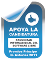 Candidatura Software Libre Premio Príncipe de Asturias 2011