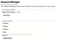 Plone Keyword Manager